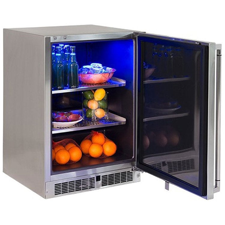 Lynx LN24REFR 24 Inch Built-In Outdoor Stainless Steel Refrigerator