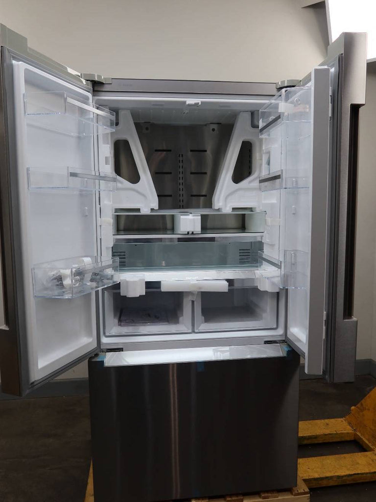 Bosch 800 Series 36" Smart French Door Bottom Mount Refrigerator B36CT81ENS