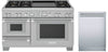 *Thermador Pro 60" Dual Fuel Range PRD606WESG + Emerald Dishwasher DWHD560CFP