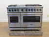 Viking Professional  5 Series VDR5486GSS 48" Freestanding Dual Fuel Range