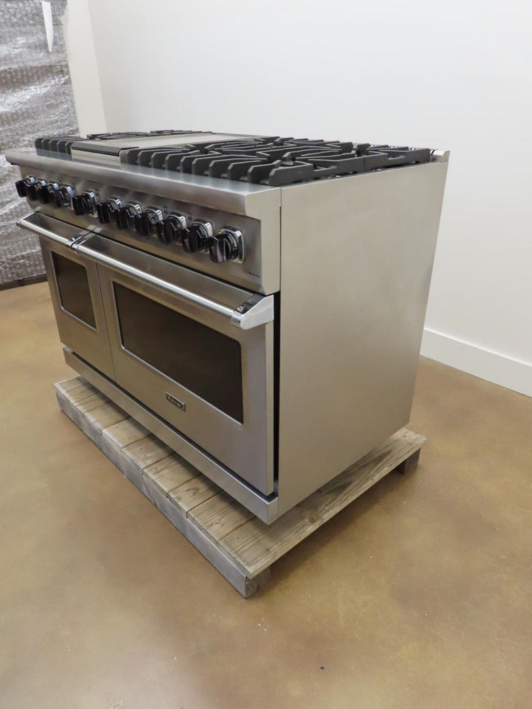 Viking Professional  5 Series VDR5486GSS 48" Freestanding Dual Fuel Range