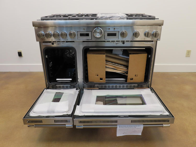 Thermador Pro Grand PRG486WDG 48" 6 Sealed Star Burners Pro-Style Gas Range
