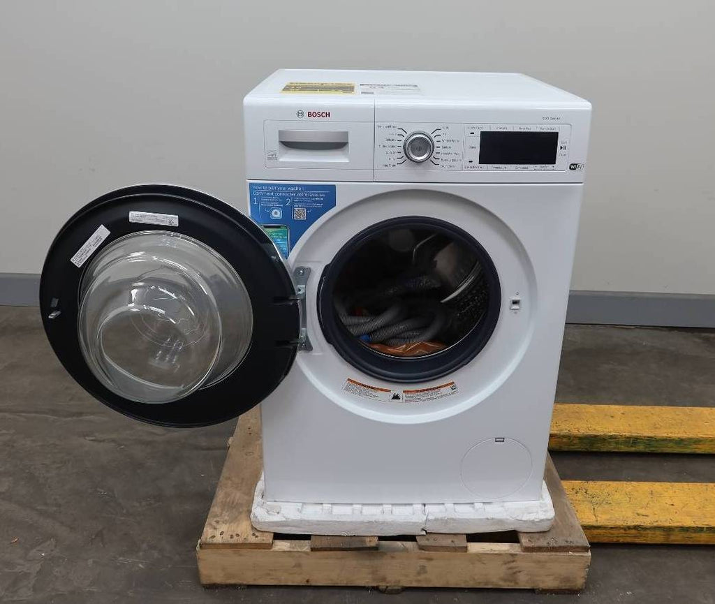 Bosch 500 Series 24" Compact Front Load 2.2 Cu. Ft  WHT Smart Washer WAW285H1UC