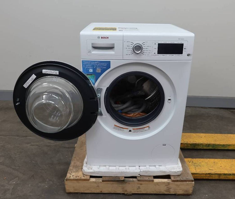 Bosch 500 Series 24" Compact Front Load 2.2 Cu. Ft  WHT Smart Washer WAW285H1UC