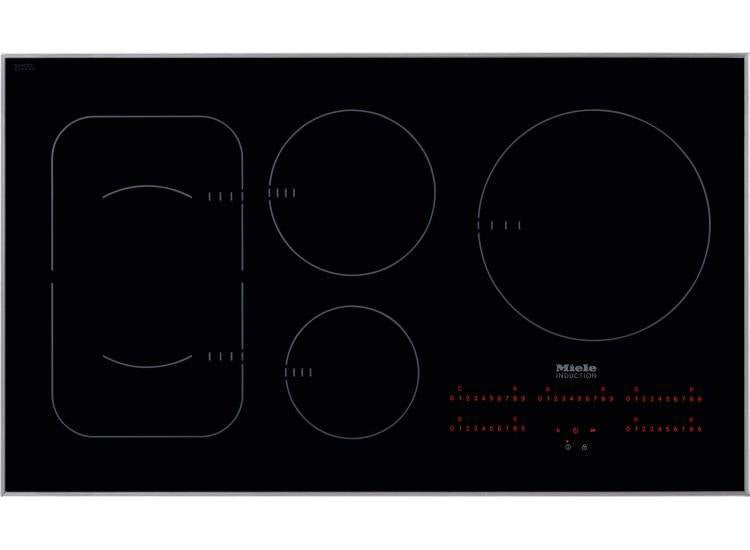 Miele 36" PowerFlex Tech 5 Cooking Zones Framed Induction Cooktop KM6370