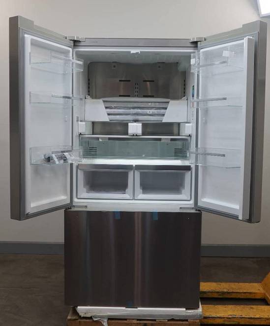 Bosch 800 Series 36" LED 21 cu.ft. Smart French Door SS Refrigerator B36CT80SNS