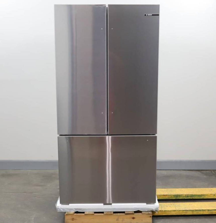 Bosch 800 Series 36" LED 21 cu.ft. Smart French Door SS Refrigerator B36CT80SNS