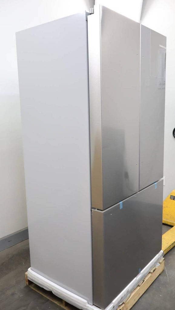Bosch 36" LED 21 cu.ft. Smart French Door SS 800 Series Refrigerator B36CT80SNS