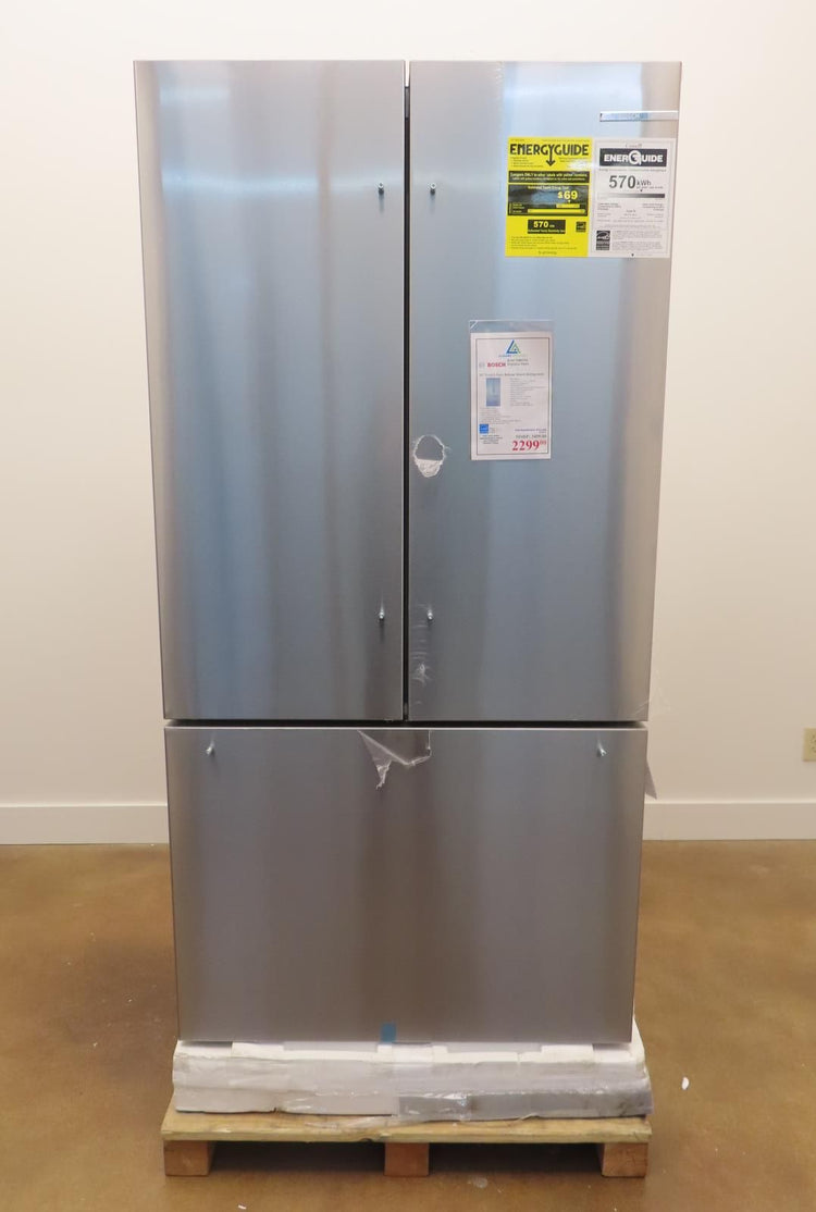 Bosch 800 Series B36CT80SNS 36" Smart French Door Refrigerator Full Warranty