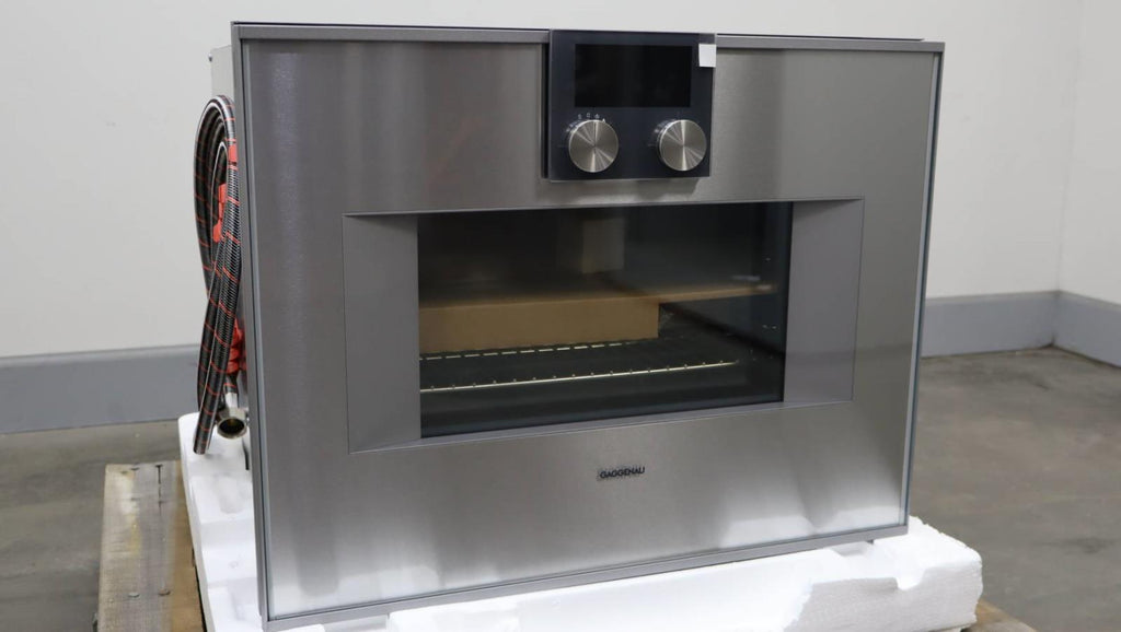 Gaggenau 24" 2.1 Cu.Ft.Smart Single Combi-Steam Electric Wall Oven BS471612