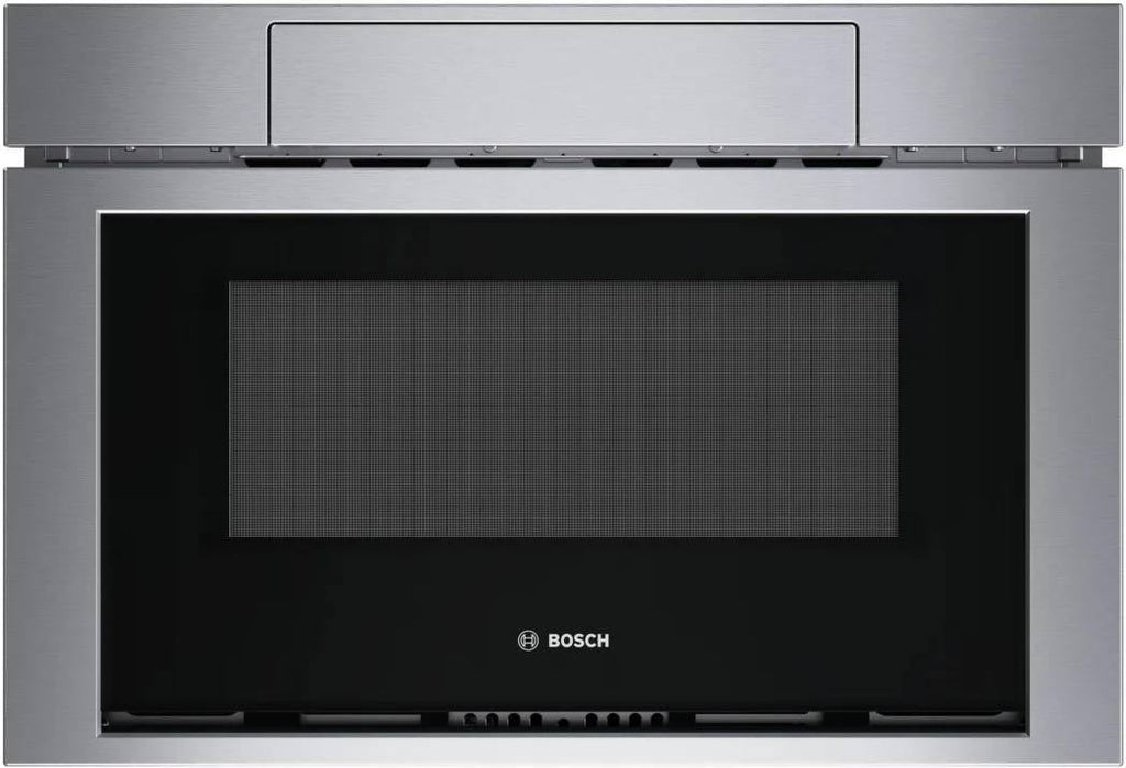 Bosch 800 Series HMD8454UC 24" 1.2 Cu.Ft. Cap 950 Watt Smart Microwave Drawer