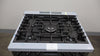 Bosch 800 Series 30" BLK Stainless 5 Sealed Burners Dual Fuel Range HDS8045U