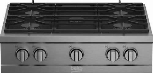 Beko PRGRT30500SS 30 Inch Stainless Steel Gas RangeTop With a Full Warranty