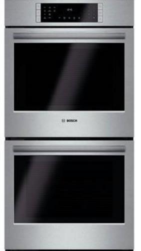 Bosch 800 Series 27" 7.8 cu. ft. EcoClean Double Electric Wall Oven HBN8651UC