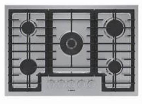 Bosch 800 Series 36" 5 Sealed Burners Built-In Gas Cooktop NGM8659UC