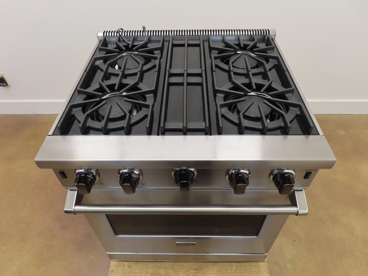 Viking 5 Series 30" 4 Burners Gas Range VGIC53024BSS 2021 Model Production