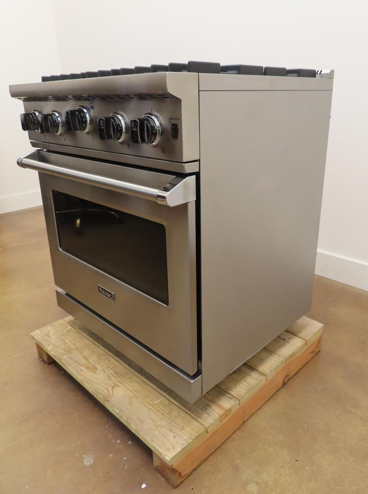 Viking 5 Series 30" 4 Burners Gas Range VGIC53024BSS 2021 Model Production