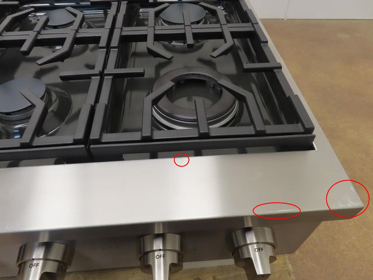 Cafe Professional Series CGU366P2TS1 36"Commercial-Style Gas Rangetop Stainless