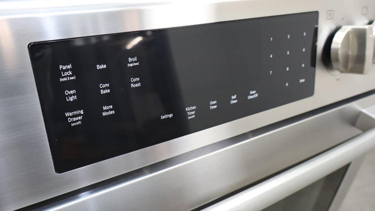 Bosch 800 Series HGI8056UC 30 in 5 Sealed Burners 9 Mode Slide-In SS Gas Range