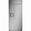 Monogram ZISS360DNSS 36" Counter Depth Built-In Side by Side Smart Refrigerator