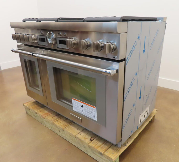 Thermador Pro Grand PRG486WDG 48" 6 Sealed Star Burners Pro-Style Gas Range