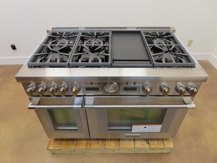 Thermador Pro Grand PRG486WDG 48" 6 Sealed Star Burners Pro-Style Gas Range