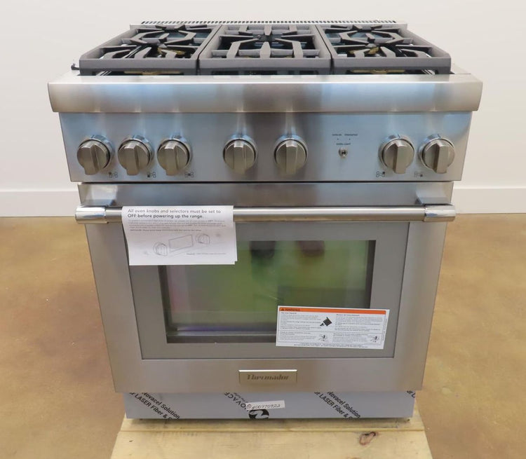 Thermador Pro Harmony PRG305WH 30'' Pro-Style Convection Gas Range Images