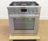 Bosch 800 Series HGS8055UC 30" Stainles Steel Freestanding Gas Range