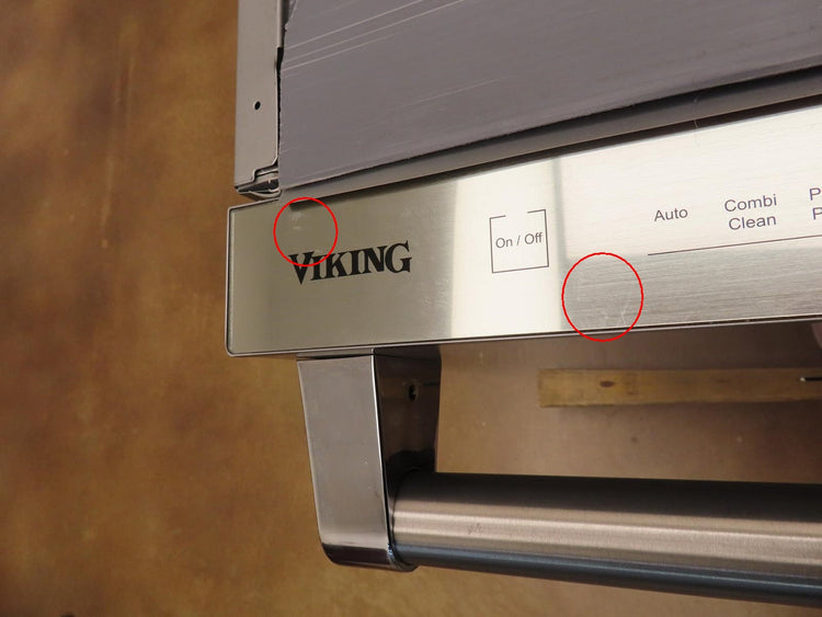 Viking VDWU524SS 24" LCD Control Panel 8 Cycles Quiet Clean Dishwasher