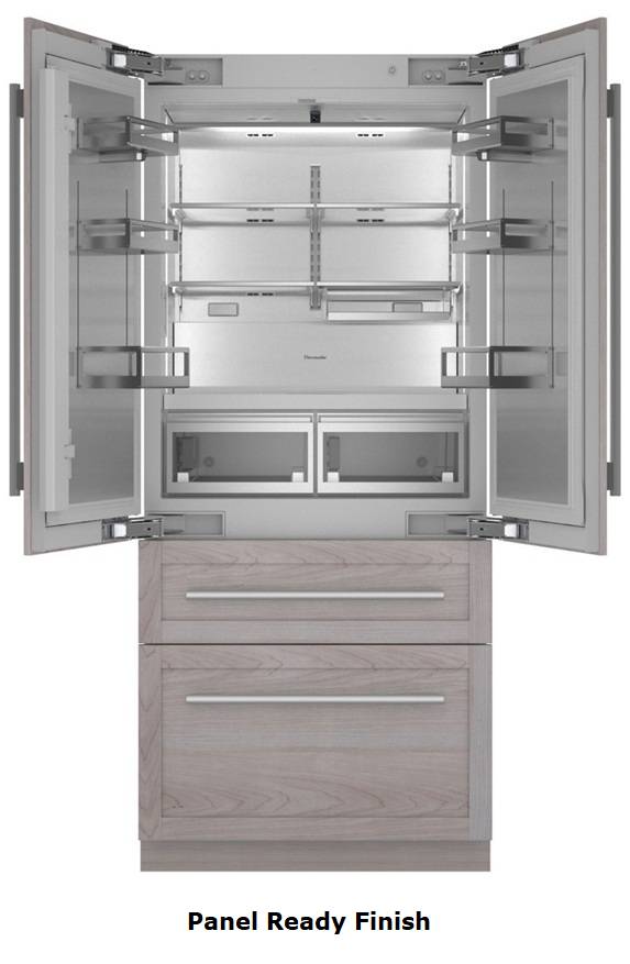 Thermador 36" Freedom Collection Panel Ready French Door Refrigerator T36IT100NP