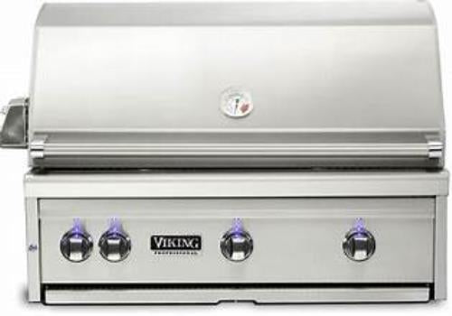 Viking 5 Series VQGI5361NSS 36 Inch Built In Natural Gas Stainless Steel Grill