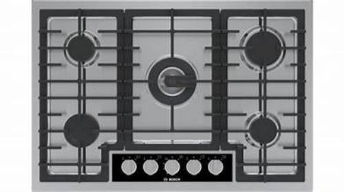 NIB Bosch Benchmark Series NGMP059UC 30" Gas Cooktop with 5 Sealed Burners