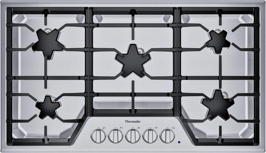 Thermador Masterpiece Series SGS365TS 36" 5 Sealed Burner Gas Cooktop Excellent