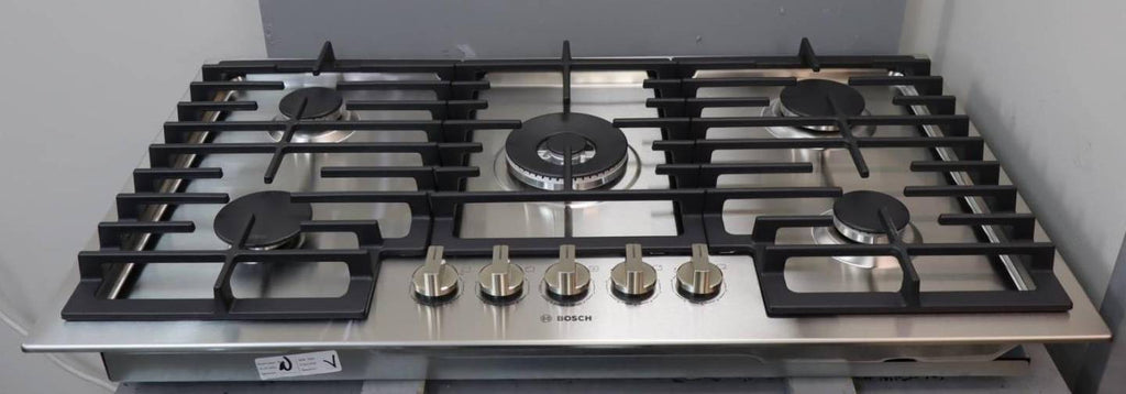 Bosch 800 Series 36" 5 Sealed Burners Built-In Gas Cooktop NGM8659UC
