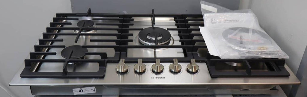 Bosch 800 Series 36" 5 Sealed Burners Built-In Gas Cooktop NGM8659UC