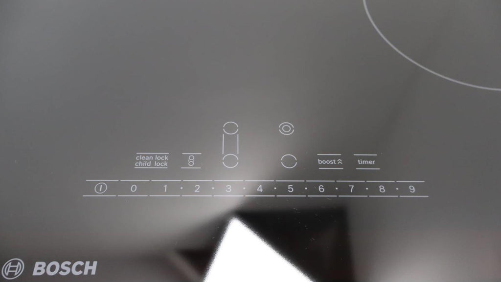 Bosch 30" 800 Series Ceramic Glass 4 Element BLK Electric Cooktop NET8069UC