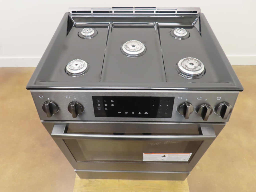 Bosch 800 Series HGI8046UC 30" Slide-In Gas Black Stainless Range Images