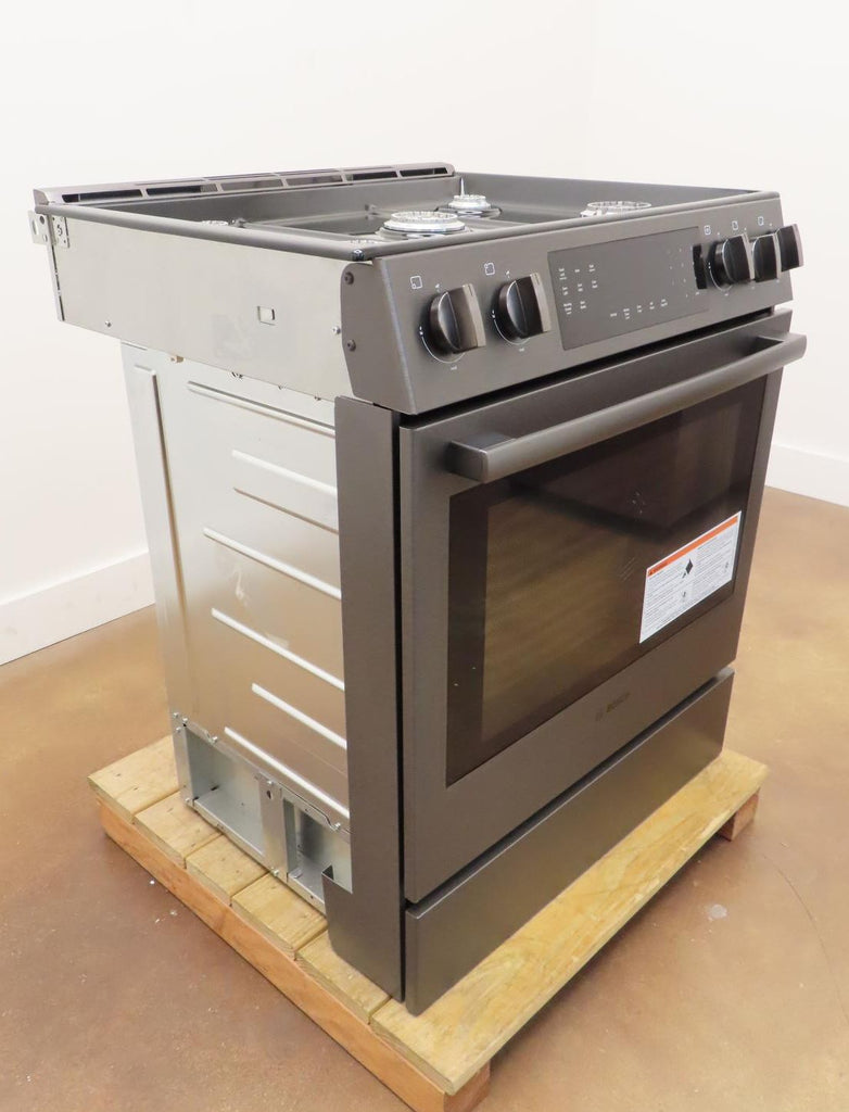 Bosch 800 Series HGI8046UC 30" Slide-In Gas Black Stainless Range Images