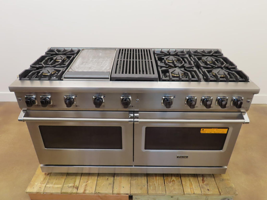 Viking Professional 5 Series VGR5606GQSS 60" Freestanding Gas Range 2023 Model