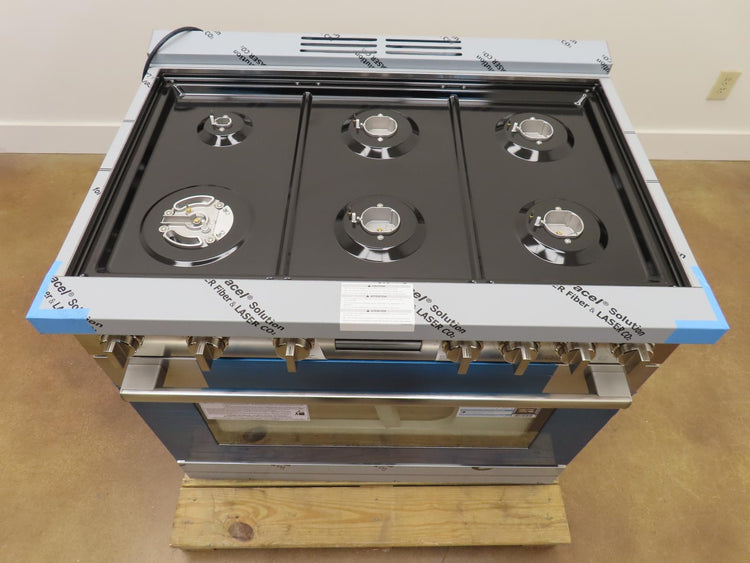Bosch 800 Series HGS8655UC 36" Stainless Steel Gas Range with 6 Sealed Burners