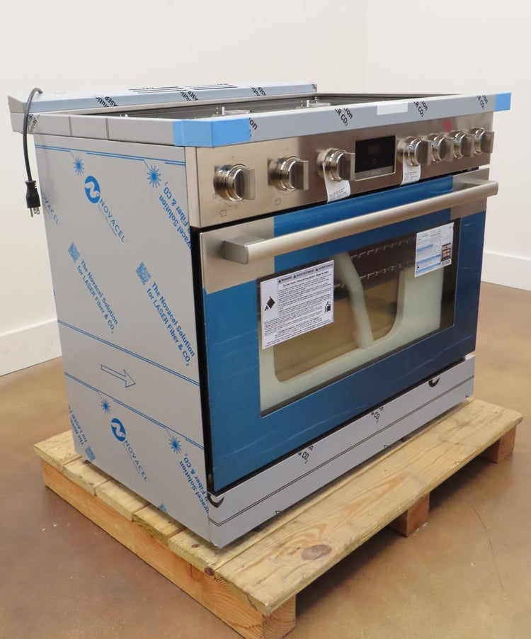 Bosch 800 Series HGS8655UC 36" Stainless Steel Gas Range with 6 Sealed Burners