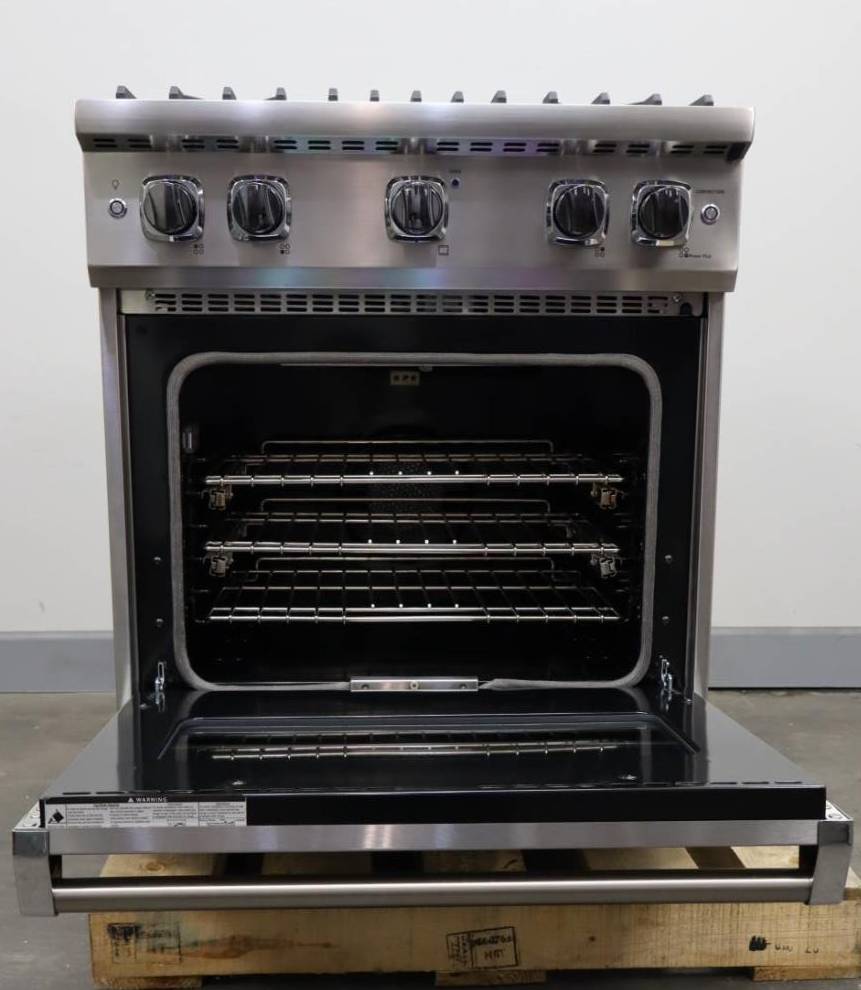 Viking 30" 4 Burners ProFlow SS Professional 5 Series 2023 Gas Range VGR5304BSS