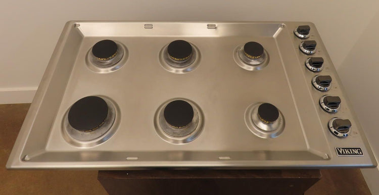 Viking 5 Series VGSU53616BSSLP 36" Professional 6 Burners Gas Cooktop 2024 Model