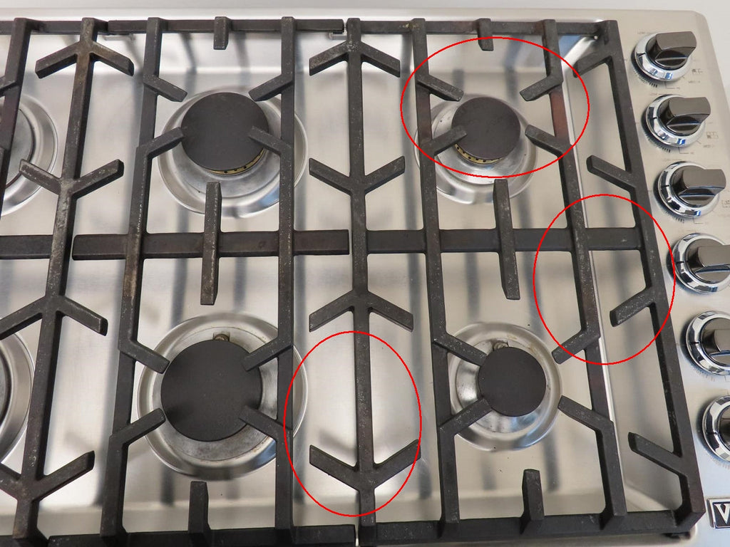 Viking 5 Series VGSU53616BSSLP 36" Professional 6 Burners Gas Cooktop 2024 Model