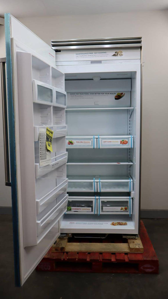 Viking Professional 5 Series 36" Stainless BuiltIn Full Refrigerator VCRB5363LSS