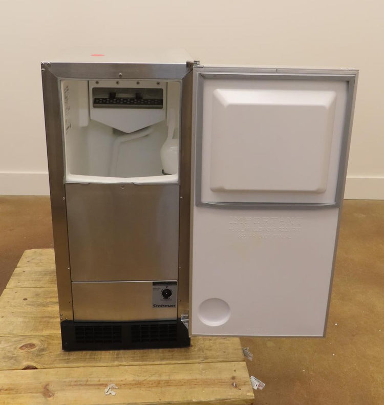 Scotsman DCE33PA1SSD 15" Gourmet Ice Under Counter Panel Ready Ice Maker