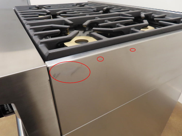 Viking 7 Series VGR73626BSS 36" Sealed Burner Gas Range Stainless S. 2024 Model