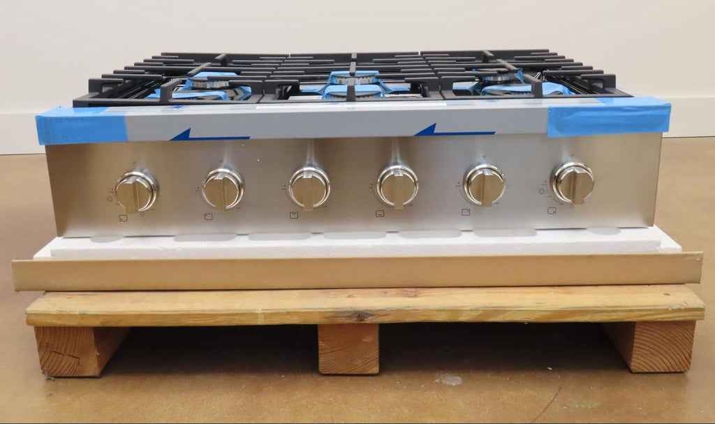 Bosch 800 Series RGM8658UC 36" 6 Sealed Burners Slide-In Gas Rangetop