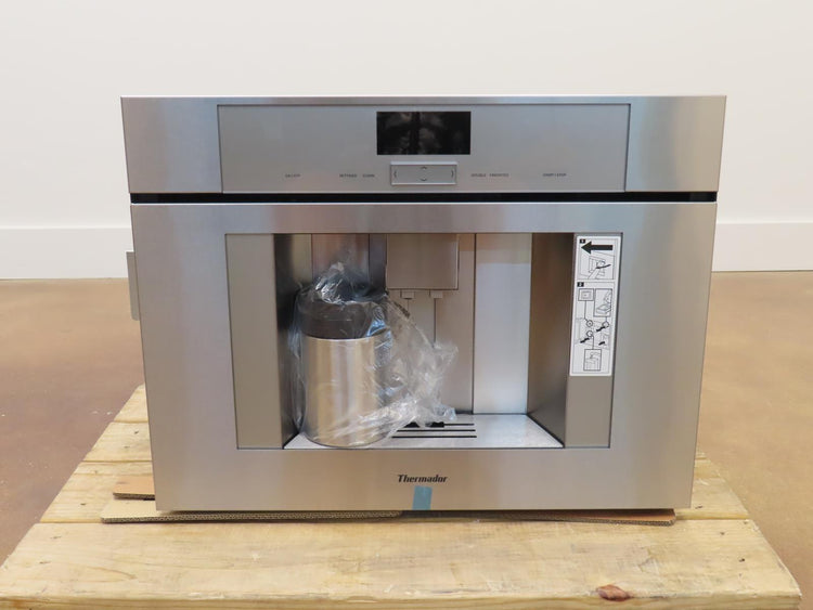 Thermador TCM24PS 24" Plumbed Personalized Beverage Smart Coffee Machine Pics