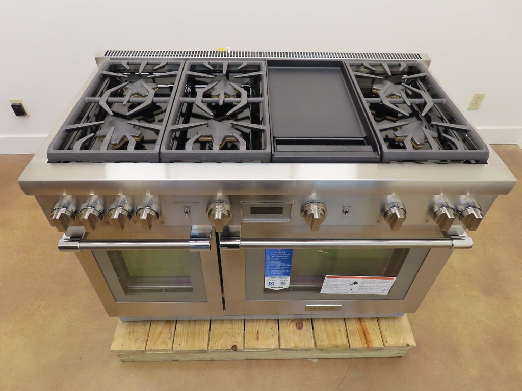 Thermador Pro Harmony PRD486WDHU 48" Freestanding Dual Fuel Range Full Warranty